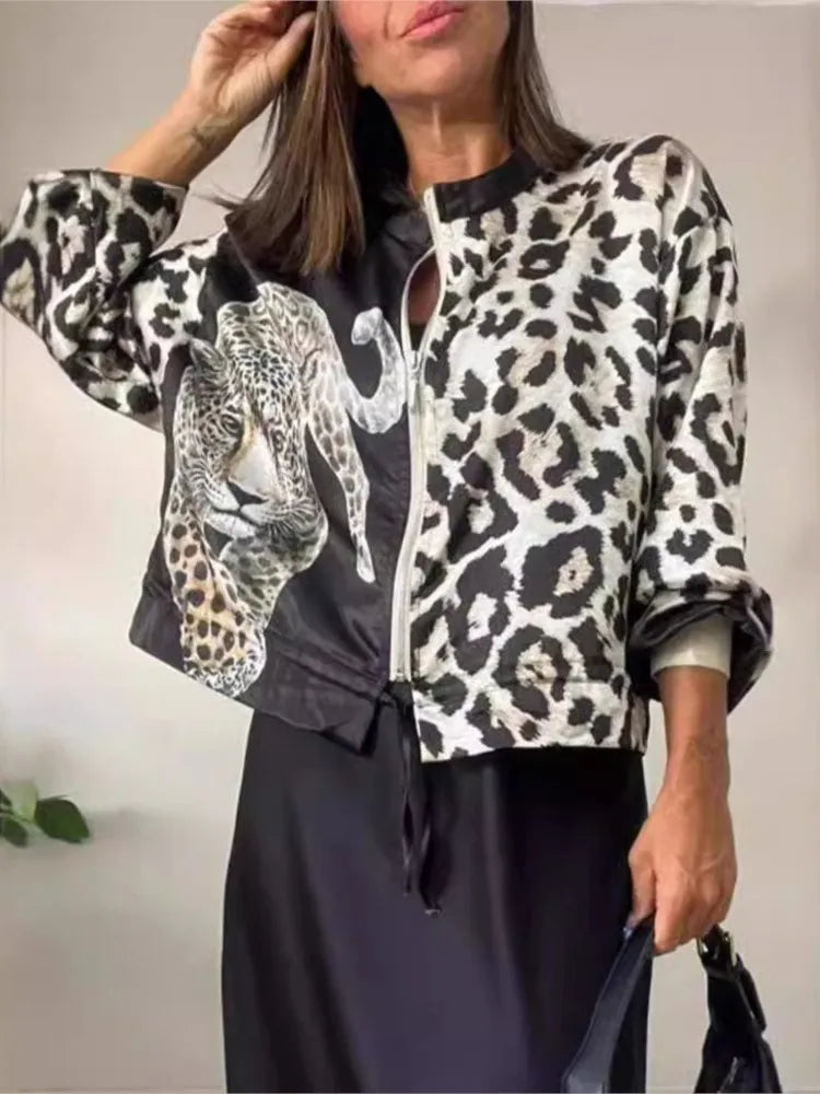 Chaqueta Mujer Diseño Moderno Con Ajuste Lotus