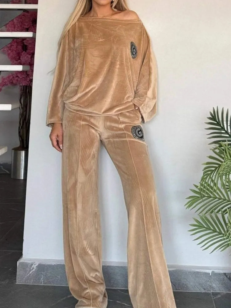 Conjunto Mujer Tejido Suave Caída Elegante Magali