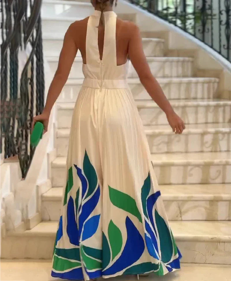 Vestido Mujer Estampado Vibrante con Caída Fluida Anastacia