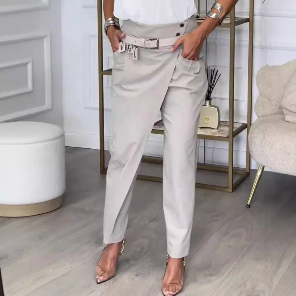 Pantalón Mujer Cómodo Premium Poliéster Elegante