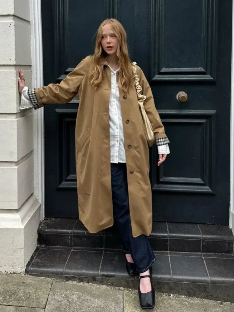 Abrigo Largo Tejido Alta Performance Caída Dandara