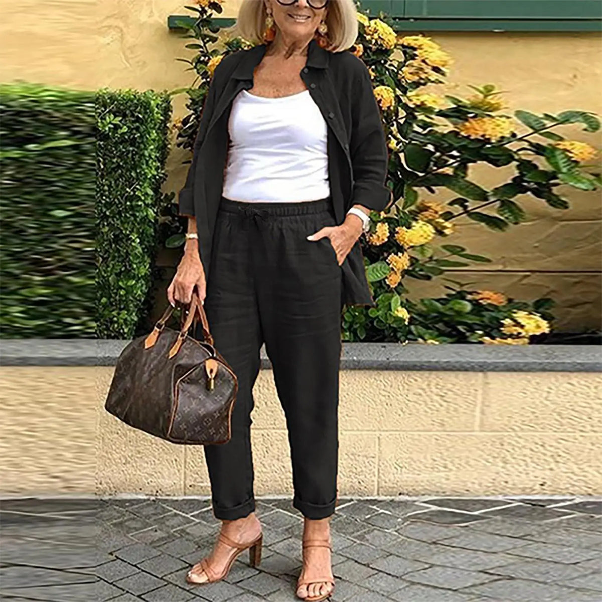 Conjunto Mujer Con Toque Ligero Y Versátil Neuzita