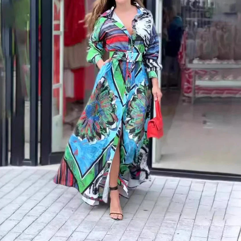 Vestido Tejido Ligero Transpirable Para Mujer