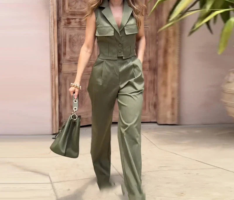 Conjunto Confort Y Estilo Tejido Tecnológico Nubia