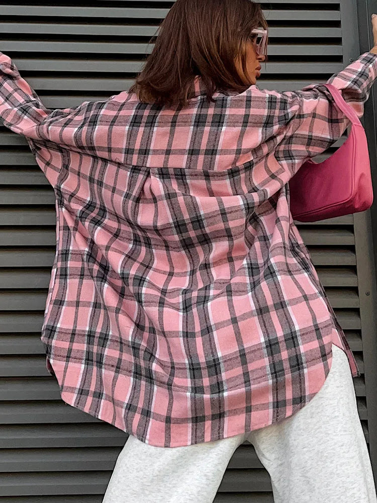 Camisa A Cuadros Estilo Retro Corte Moderno Madri