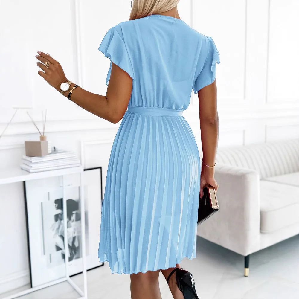 Vestido Elegante Minimalista Con Silueta Ligera Daiana