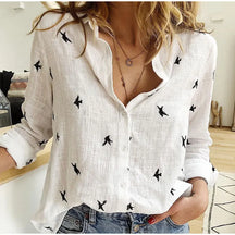 Camisa Mujer de Botón Colibrí Ligera y Sofisticada Colibri