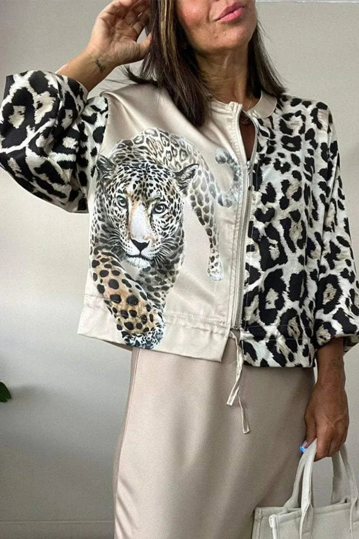 Chaqueta Mujer Diseño Moderno Con Ajuste Lotus