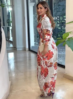 Vestido Tecnológico Elegante Con Caída Fluida Prince