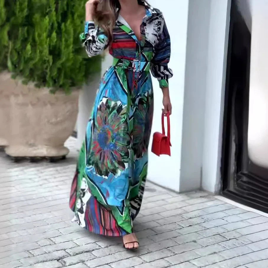 Vestido Tejido Ligero Transpirable Para Mujer