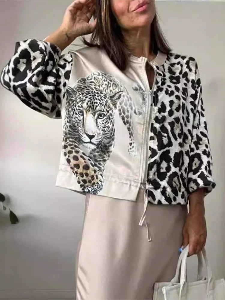 Chaqueta Mujer Diseño Moderno Con Ajuste Lotus