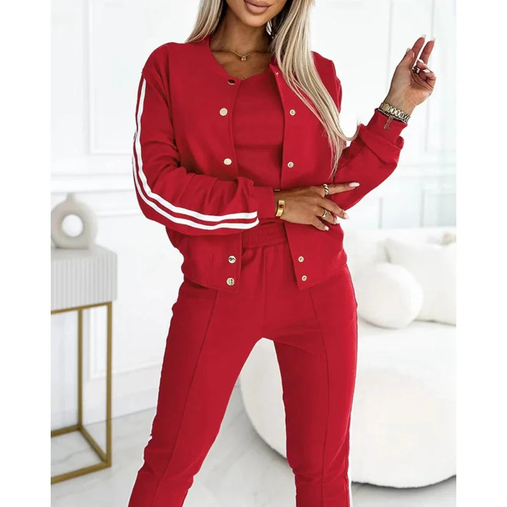 Conjunto Mujer Regata Chaqueta Pantalón Natalie
