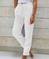 Pantalón Mujer Suelto Verano Frescura Levinha
