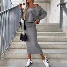 Conjunto Mujer Ligero Y Elegante Para Otoño Elisa