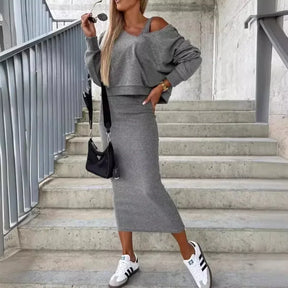 Conjunto Mujer Ligero Y Elegante Para Otoño Elisa
