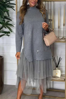 Vestido Leona Elegante Con Caída Impecable Y Versátil Leona