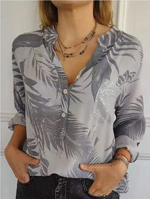 Camisa Mujer Confort Ligero Y Versátil Marine