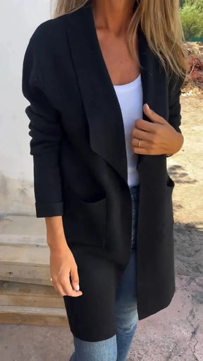 Abrigo Mujer Confort Elegante Corte Estructurado Maitê