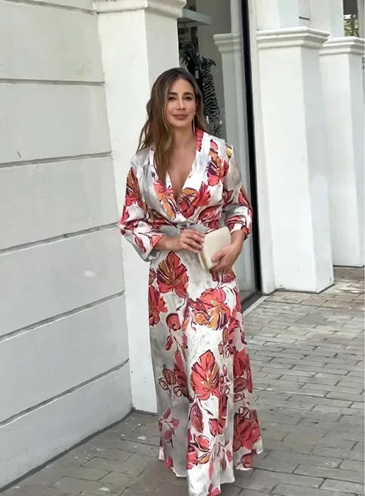 Vestido Tecnológico Elegante Con Caída Fluida Prince