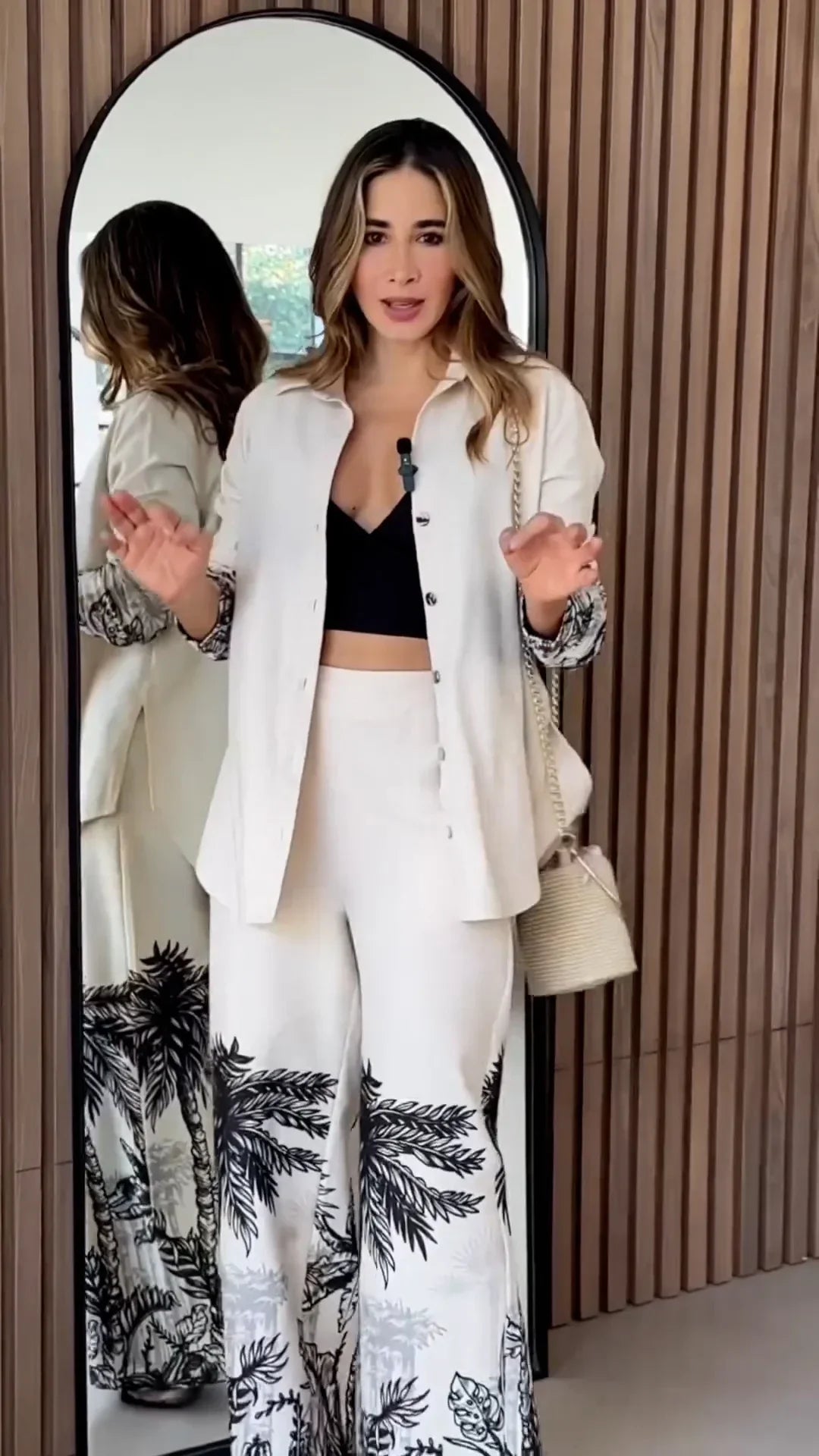 Conjunto Mujer Blusa Larga Y Pantalón Suave Egipsy