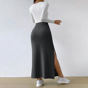 Falda Mujer Con Diseño Moderno Y Comodidad Celeste