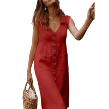 Vestido Ligero Estilo Suelto Comodidad Elegancia