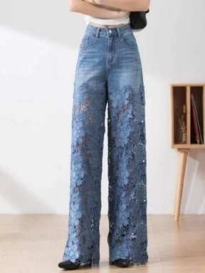 Pantalón Vaquero Mujer Corte Moderno Cómodo Jasmine