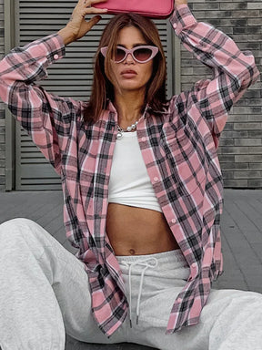 Camisa A Cuadros Estilo Retro Corte Moderno Madri
