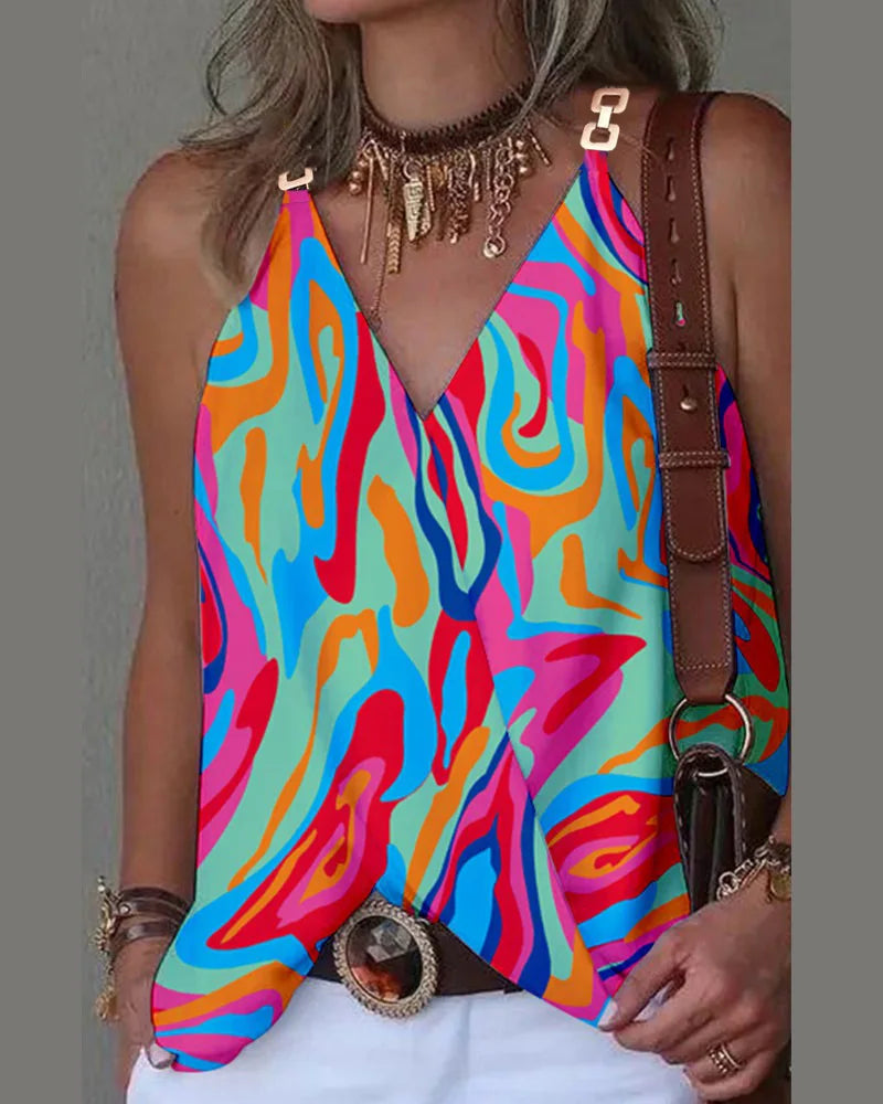Camisa Mujer Verano Ligera Poliéster Con Estilo