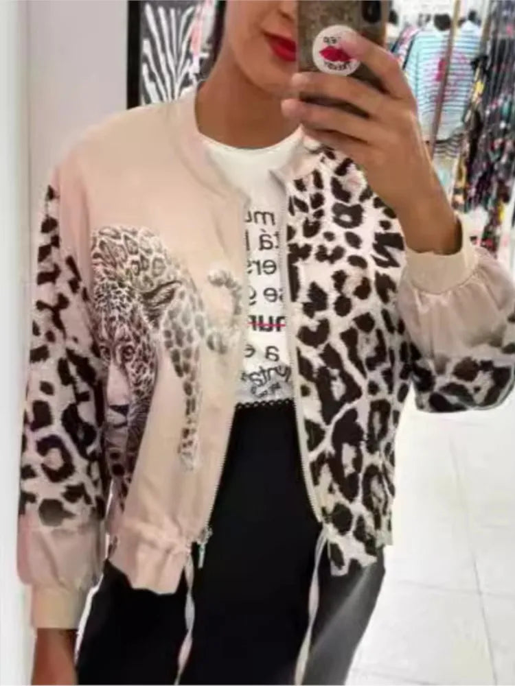 Chaqueta Mujer Diseño Moderno Con Ajuste Lotus