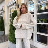 Conjunto Moda Italiana Confort Elegante Andréia