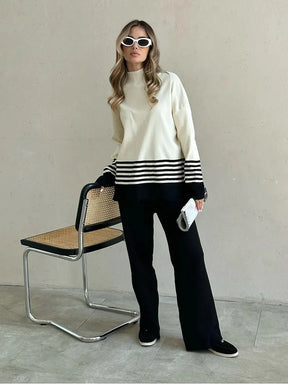 Conjunto Mujer Textura Suave Y Estilo Moderno Veronica