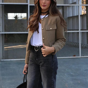 Abrigo Mujer Comodidad Y Corte Estructurado Kiara