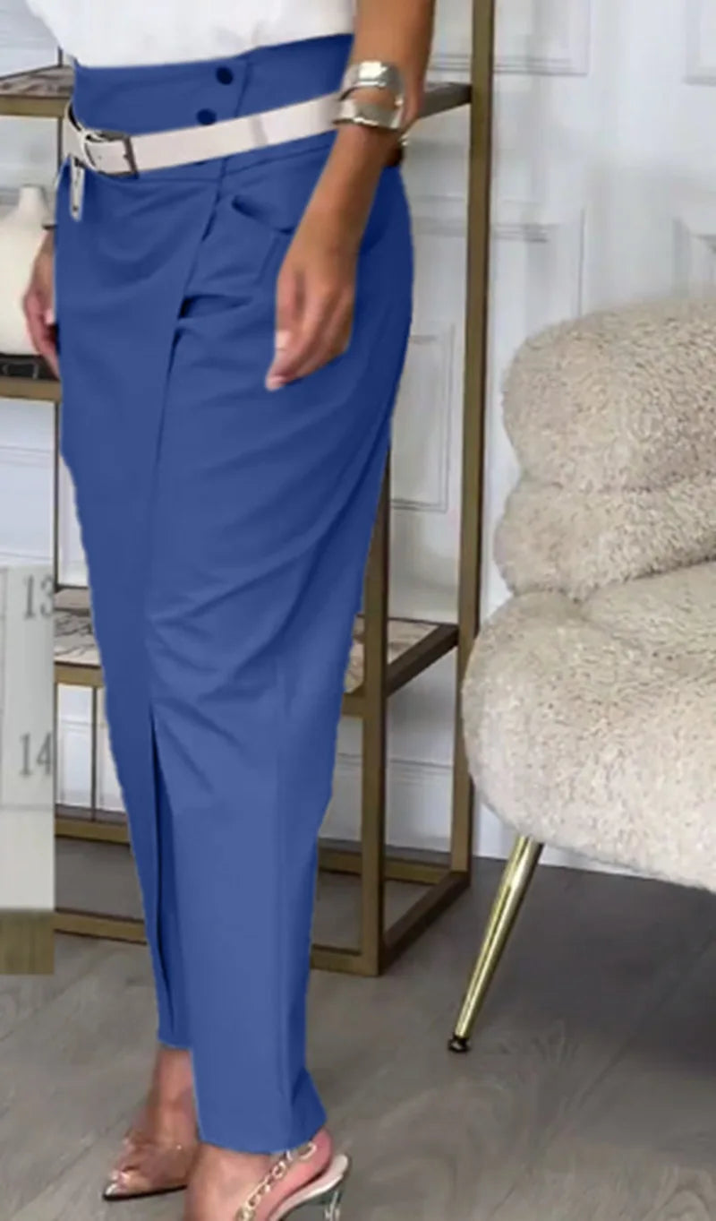 Pantalón Mujer Cómodo Premium Poliéster Elegante