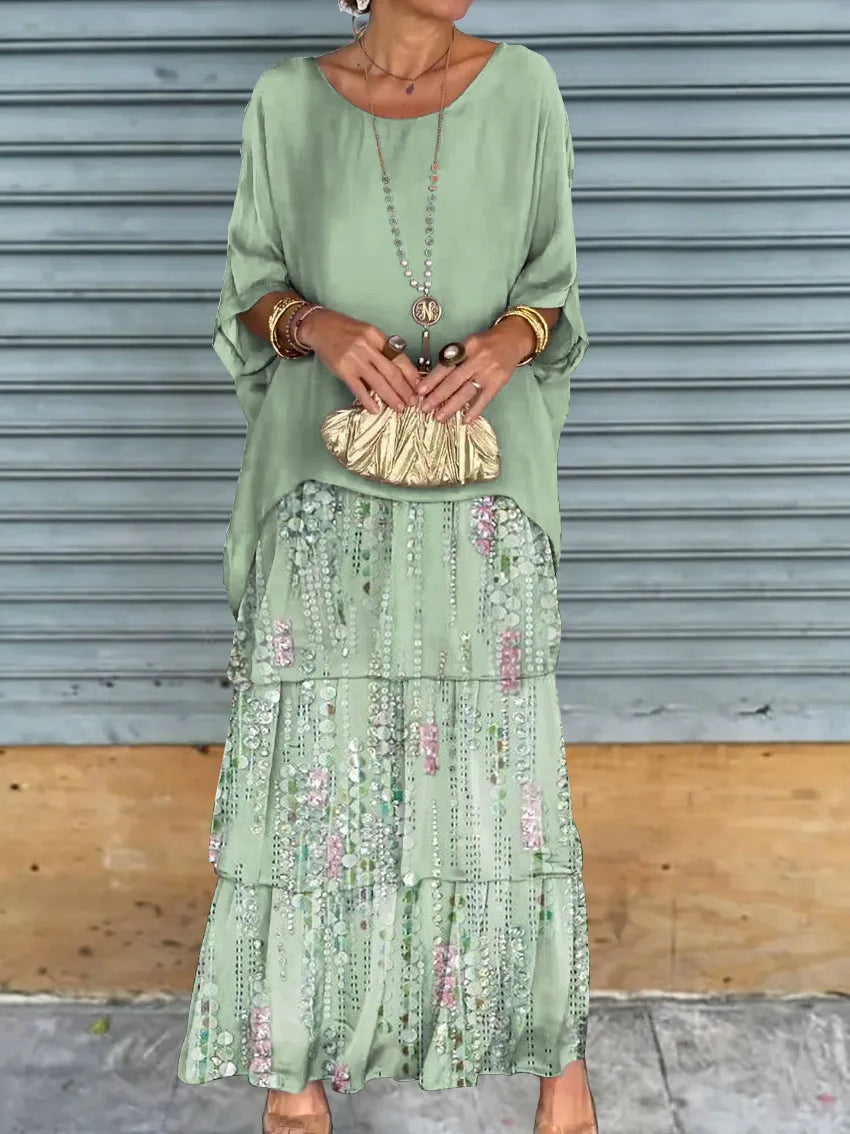 Vestido Mujer Elegante y Ligero con Silueta Elsa