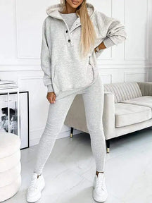 Conjunto Deportivo Mujer Sudadera Pantalon Ajustado Marta
