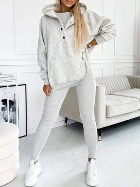Conjunto Deportivo Mujer Sudadera Pantalon Ajustado Marta