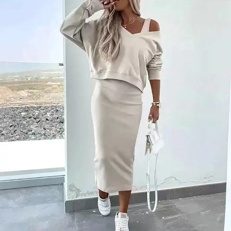 Conjunto Mujer Ligero Y Elegante Para Otoño Elisa