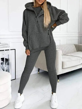 Conjunto Deportivo Mujer Sudadera Pantalon Ajustado Marta