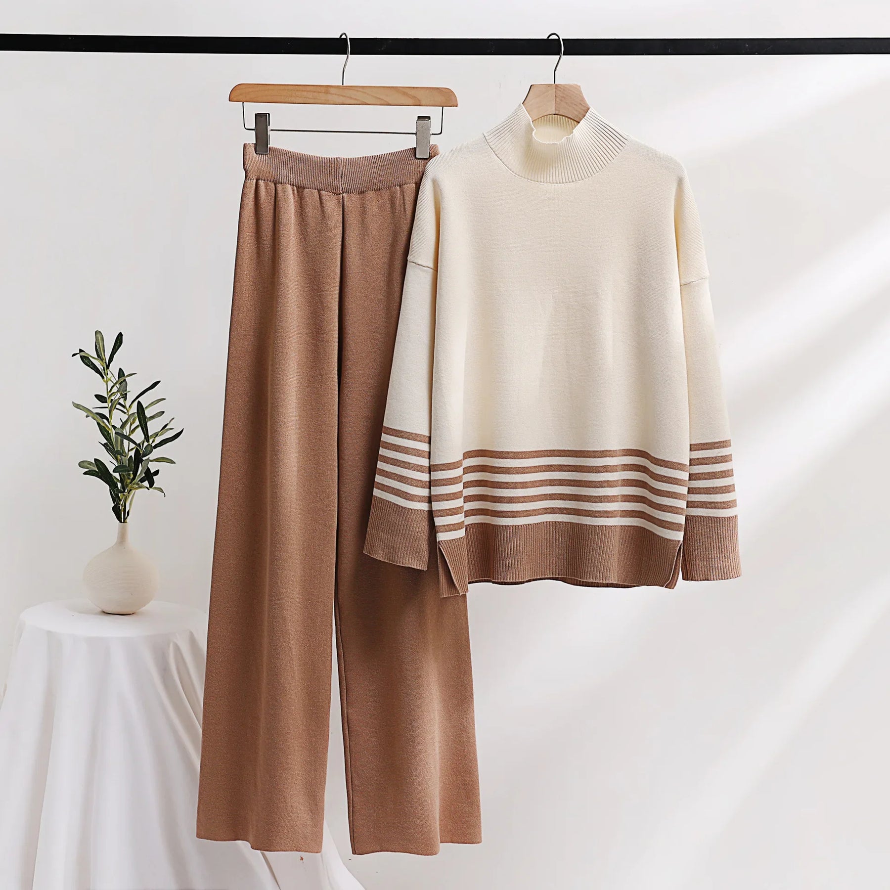 Conjunto Mujer Textura Suave Y Estilo Moderno Veronica