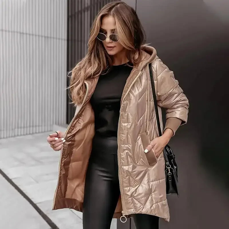 Chaqueta Mujer Tejido Mixto Suave Y Transpirable Angel