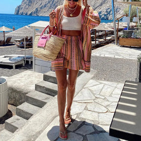 Conjunto Mujer Ligero Y Fresco Ideal Verano Bella
