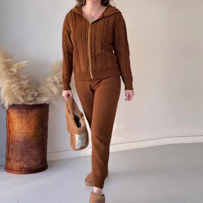 Conjunto Mujer Elegante Y Versátil Confort Durable Elenita