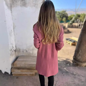 Abrigo Mujer Confort Elegante Corte Estructurado Maitê