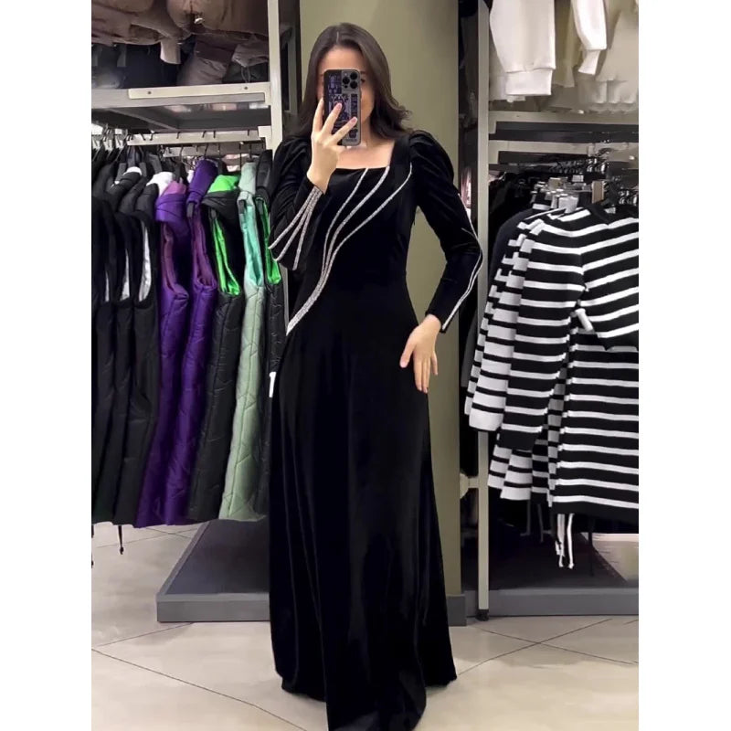Vestido Mujer Cómodo Tejido Respirable Caída Fluida Seline