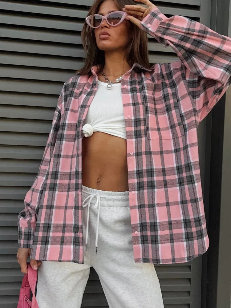Camisa A Cuadros Estilo Retro Corte Moderno Madri