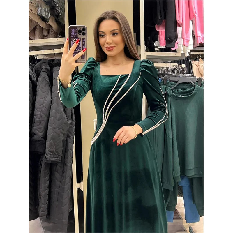 Vestido Mujer Cómodo Tejido Respirable Caída Fluida Seline
