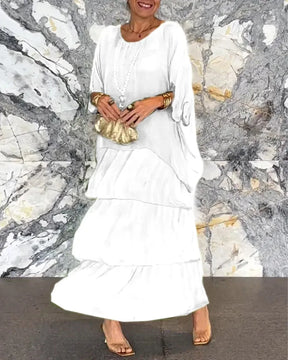 Vestido Mujer Elegante y Ligero con Silueta Elsa