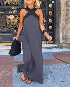 Vestido Mujer Con Tejido Suave Confortable Daiane