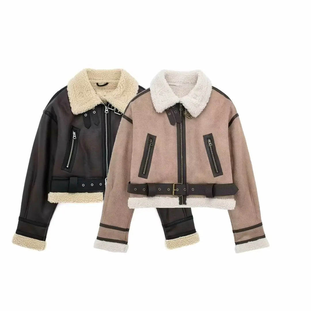 Chaqueta Mujer Moderna Con Modelaje Amplio Y Comodidad Madri
